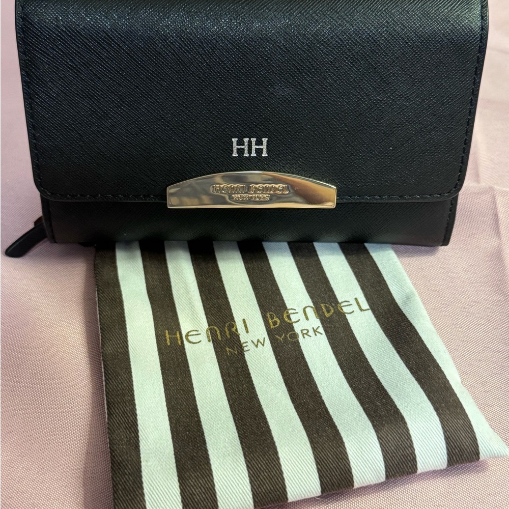 Henri Bendel Black Wallet